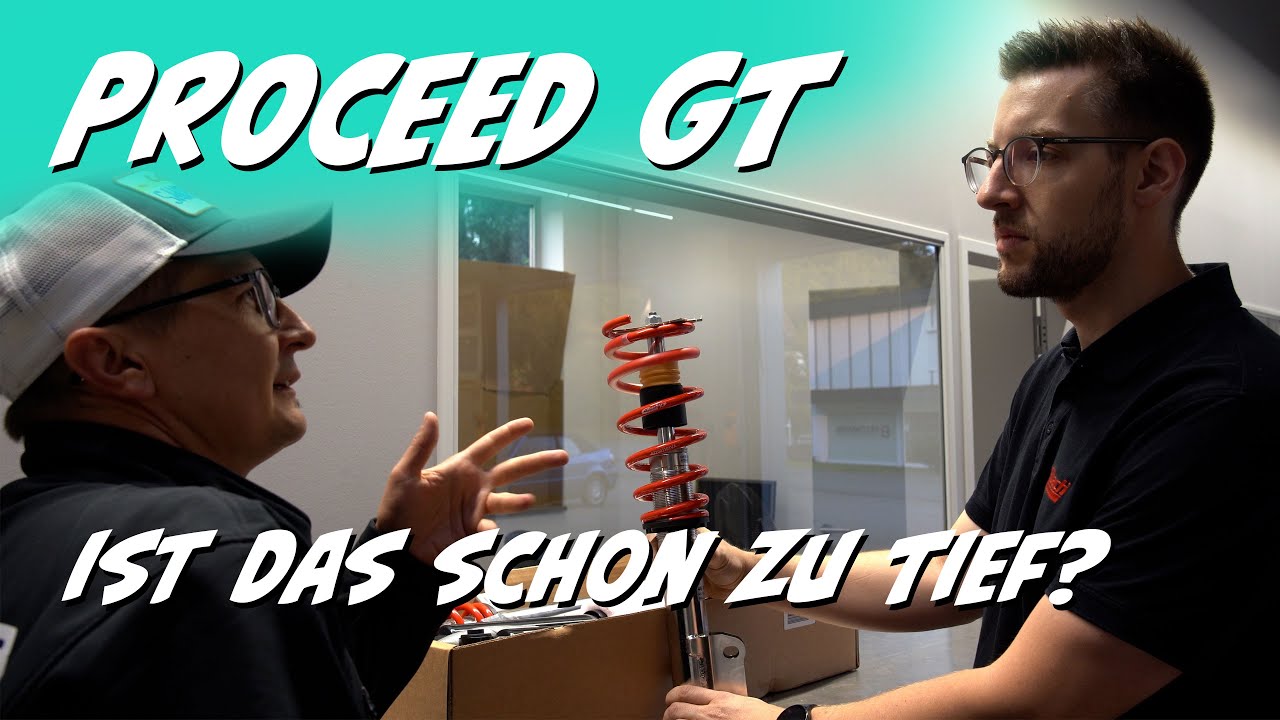 Runter bis er schleift?! | Eibach Pro-Street-S Gewindefahrwerk für den Kia
