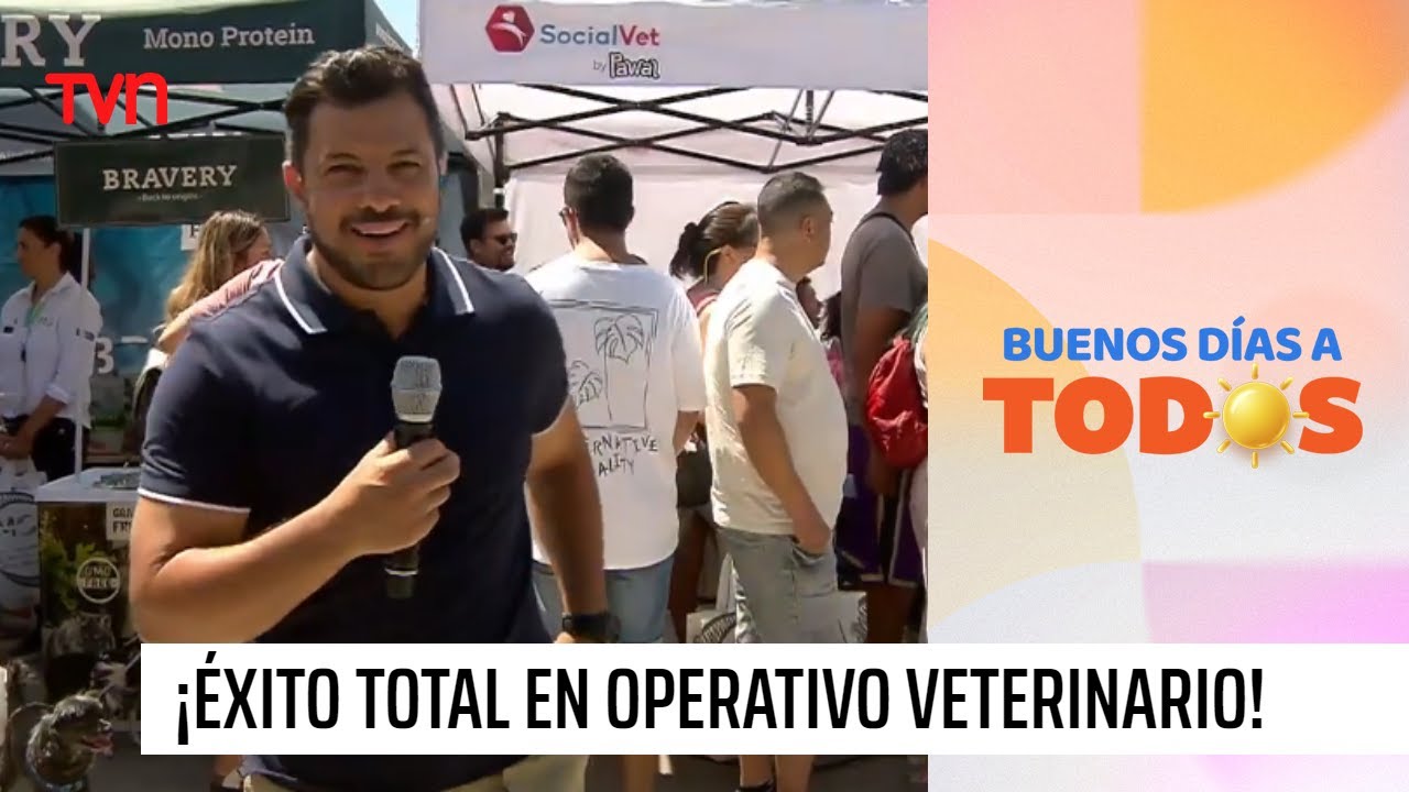 ¡Éxito total en la consulta veterinaria gratuita en TVN! | Buenos días a todos