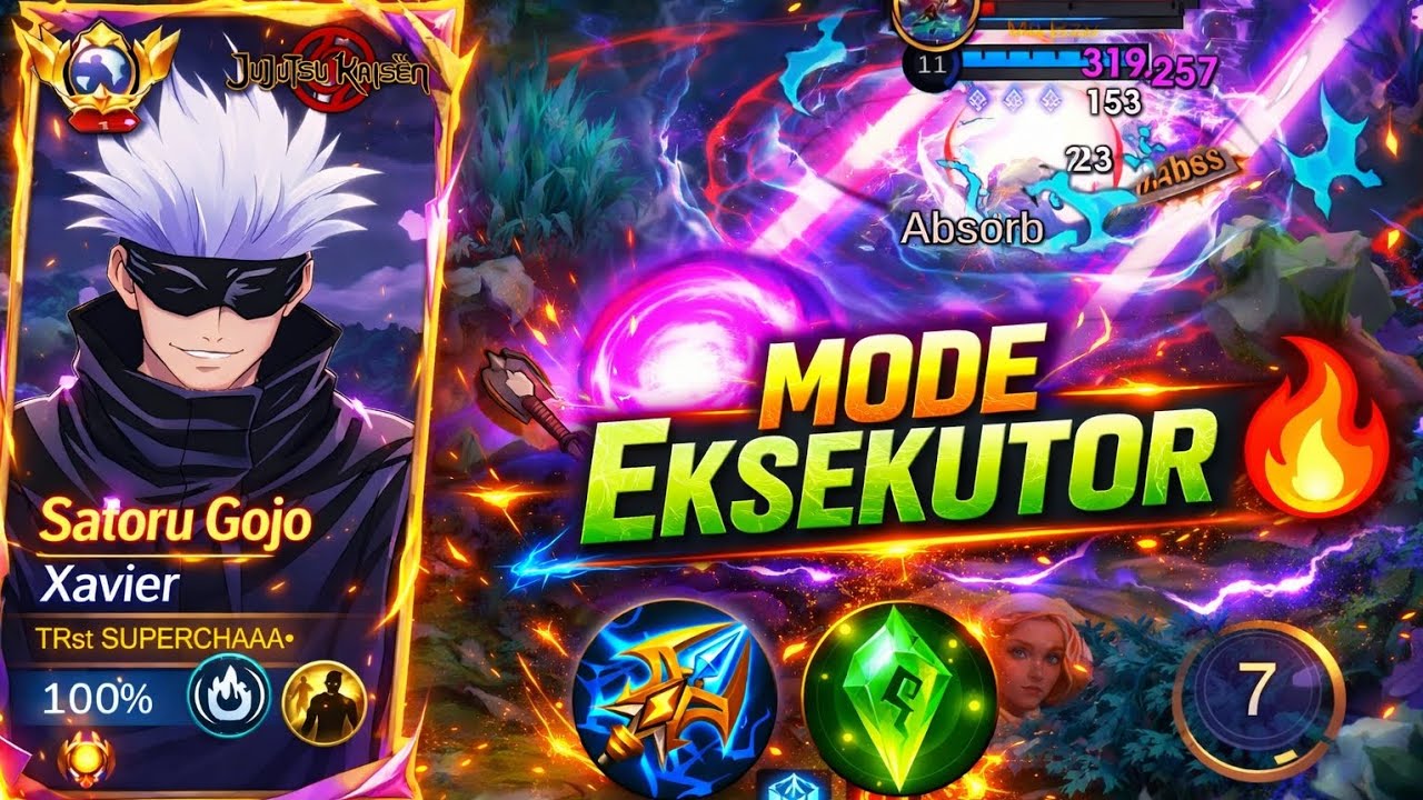 XAVIER JADI EKSEKUTOR! 14 KILL AUTO LENYAP | BEST BUILD & EMBLEM TERSAKIT MLBB 2026