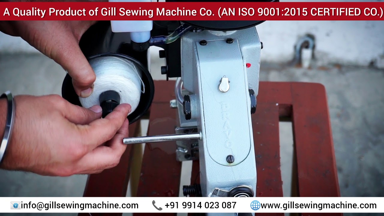 Working & Maintenance | Bravo Bag Closer Machine | Oiling, Threading, Stitch Setting etc.