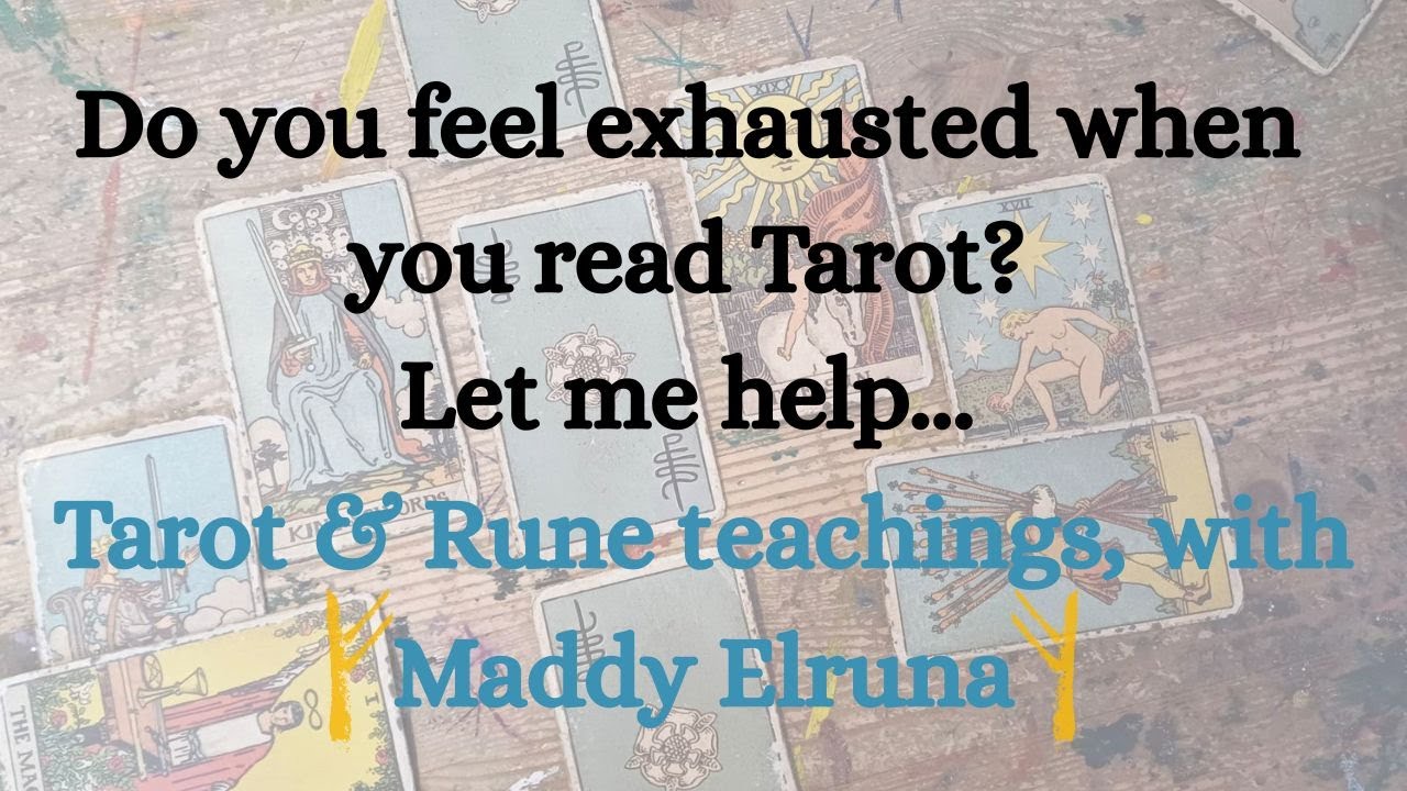 Do you feel exhausted when you read Tarot? Here are my top tips to keep your energy charged.
