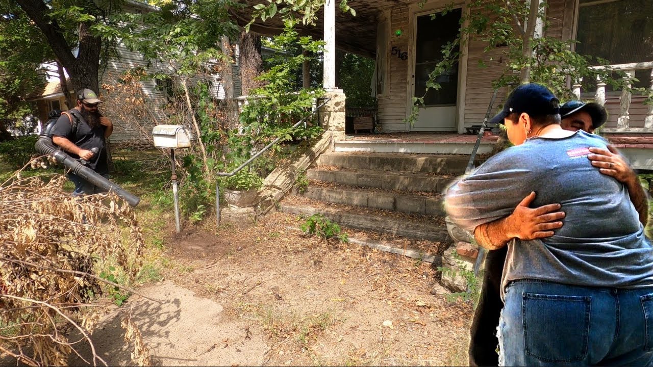 THIS HOUSE GOT AWAY FROM HER AFTER HER MOM DIED - the FINISHED RESULTS brought her to  TEARS