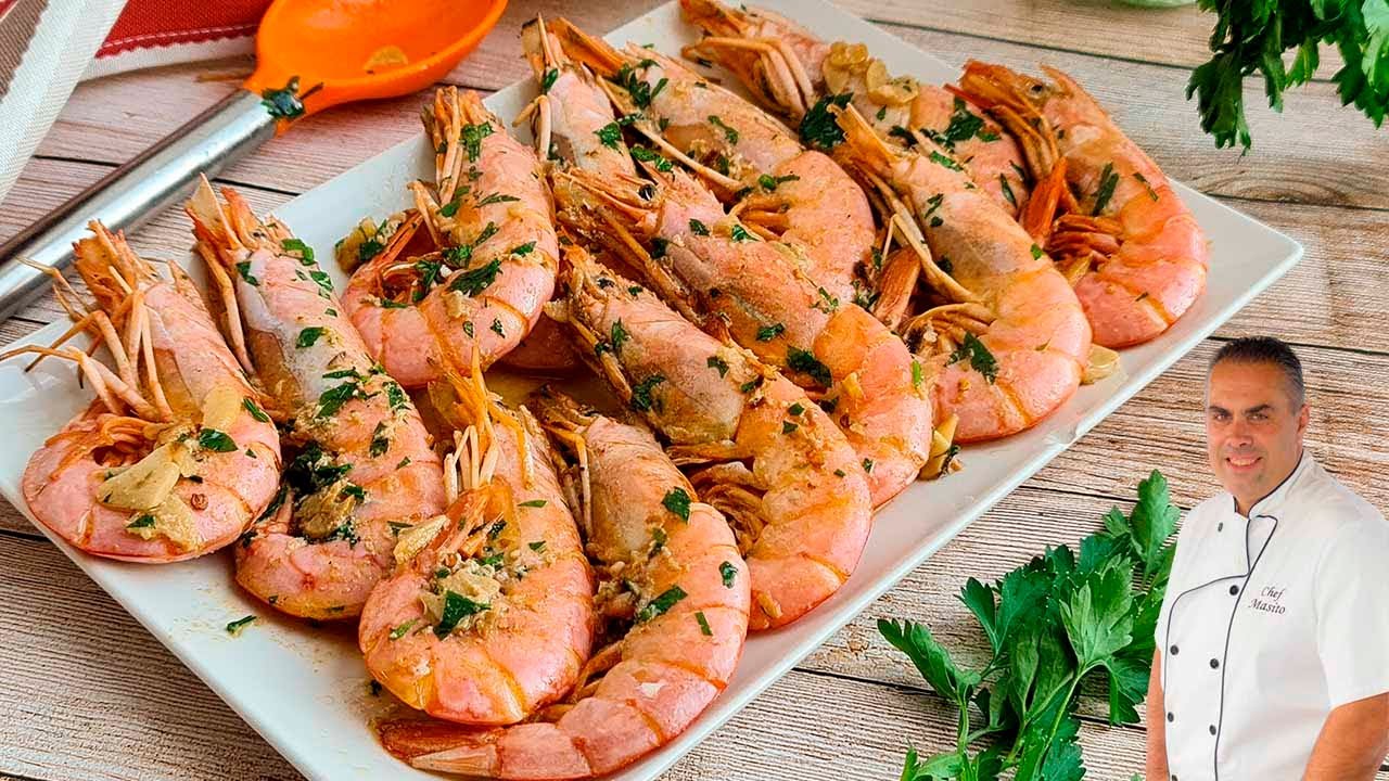 Esta es la receta de langostinos mas facil y mas rica y tiene una salsa brutal ¡COMPRUEBALO!