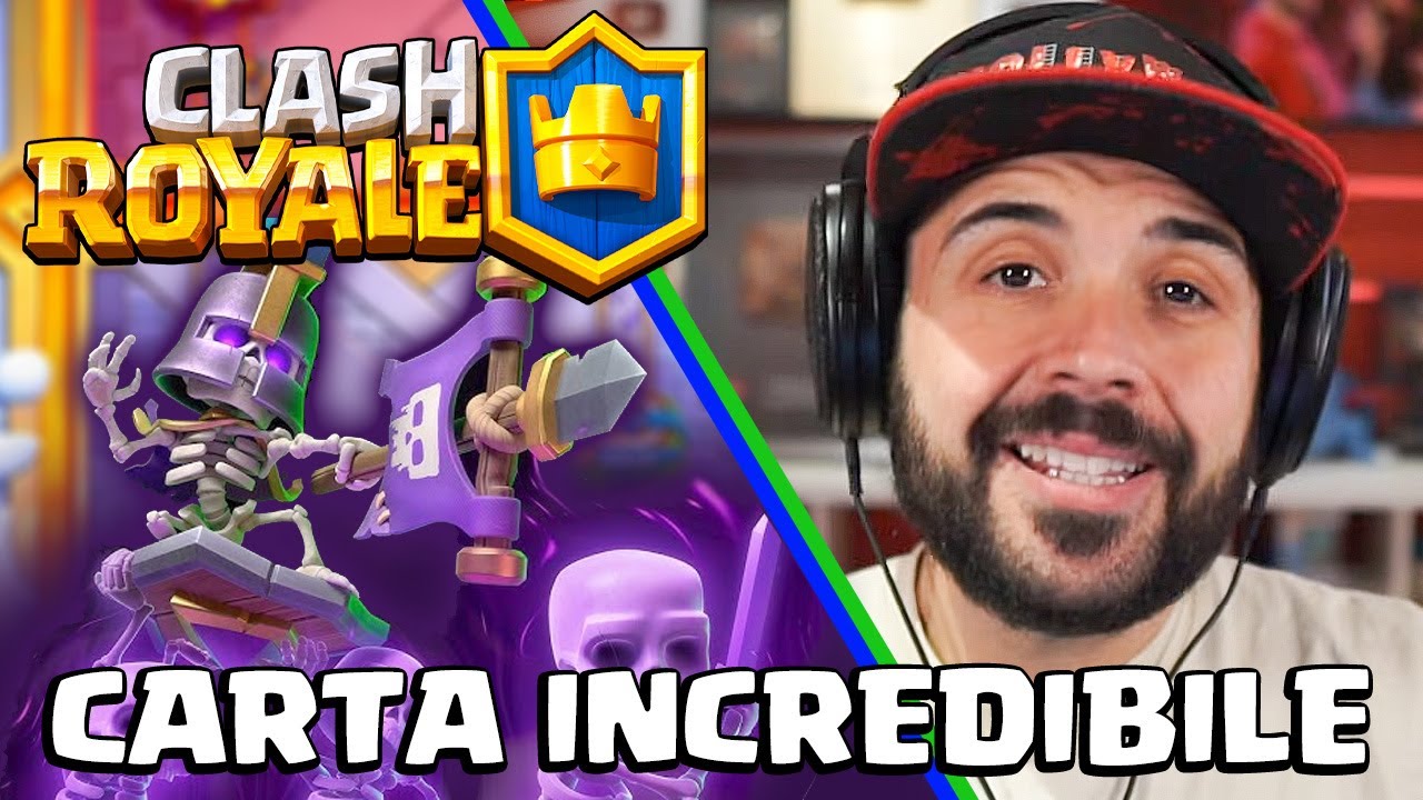 l'orda di scheletri evo è incredibile - CLASH ROYALE