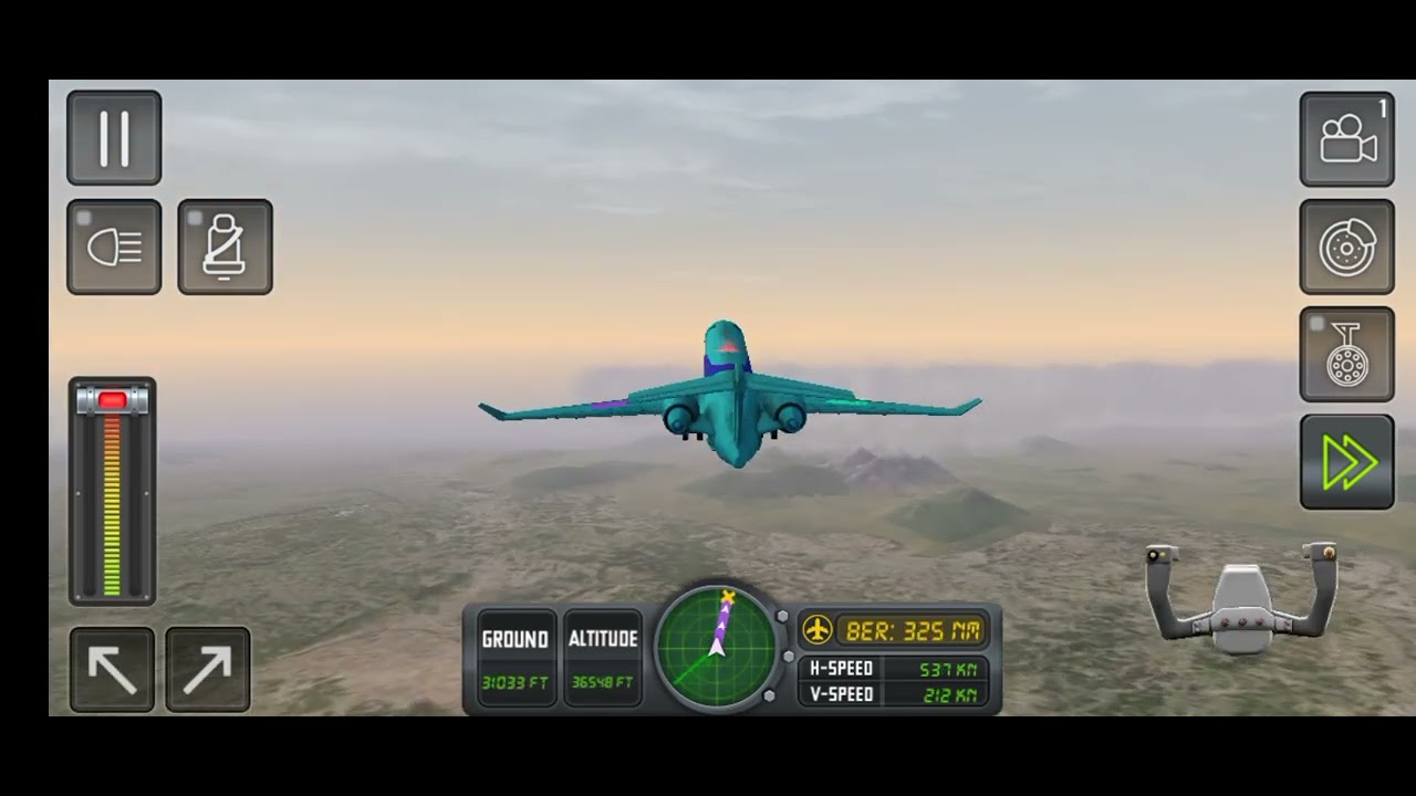 Flight Sim 2018:-Astana-Berlin