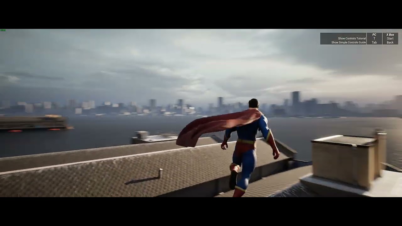 Superman Style Flight Experience Unreal Engine 5