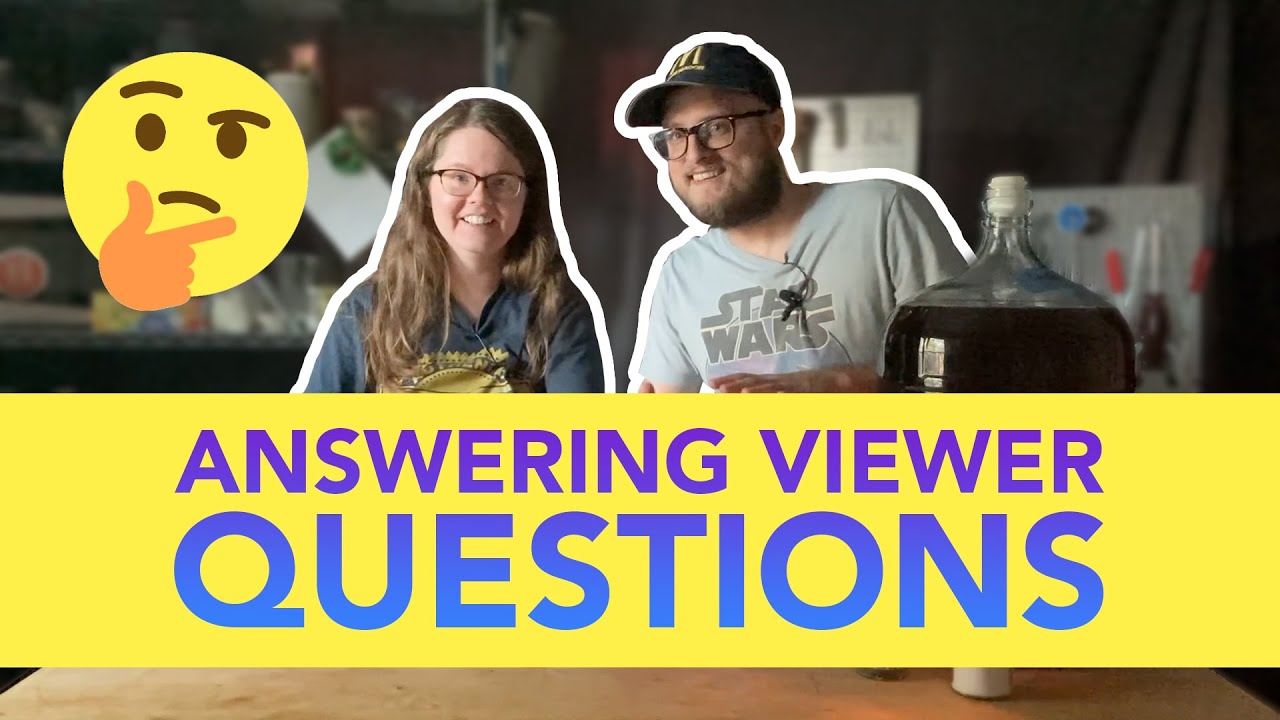 Answering VIEWER Questions! You asked, we answer: home brewing fails, content creation, and more!