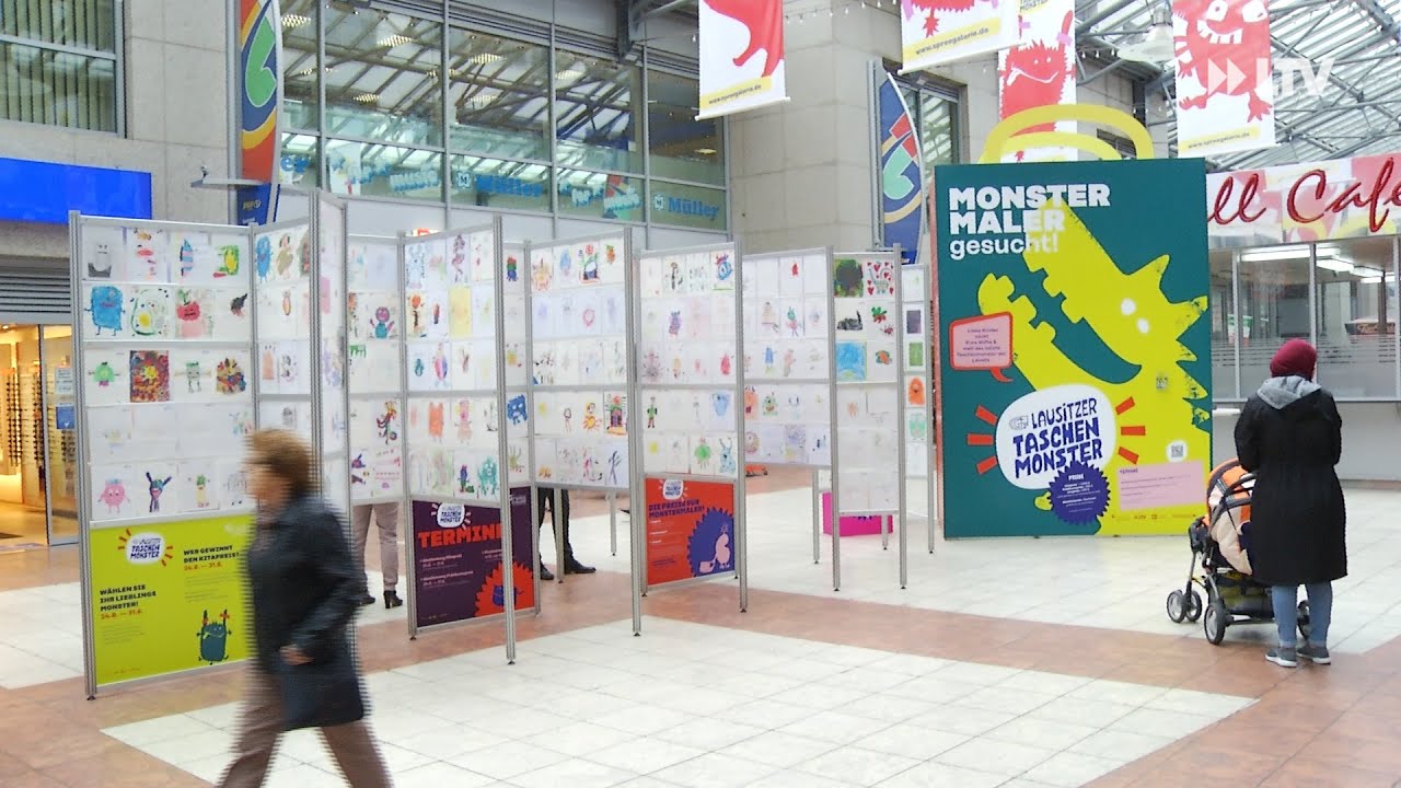 Die Monster sind wieder da - Taschenmonster-Wettbewerb der Spreegalerie Cottbus geht weiter