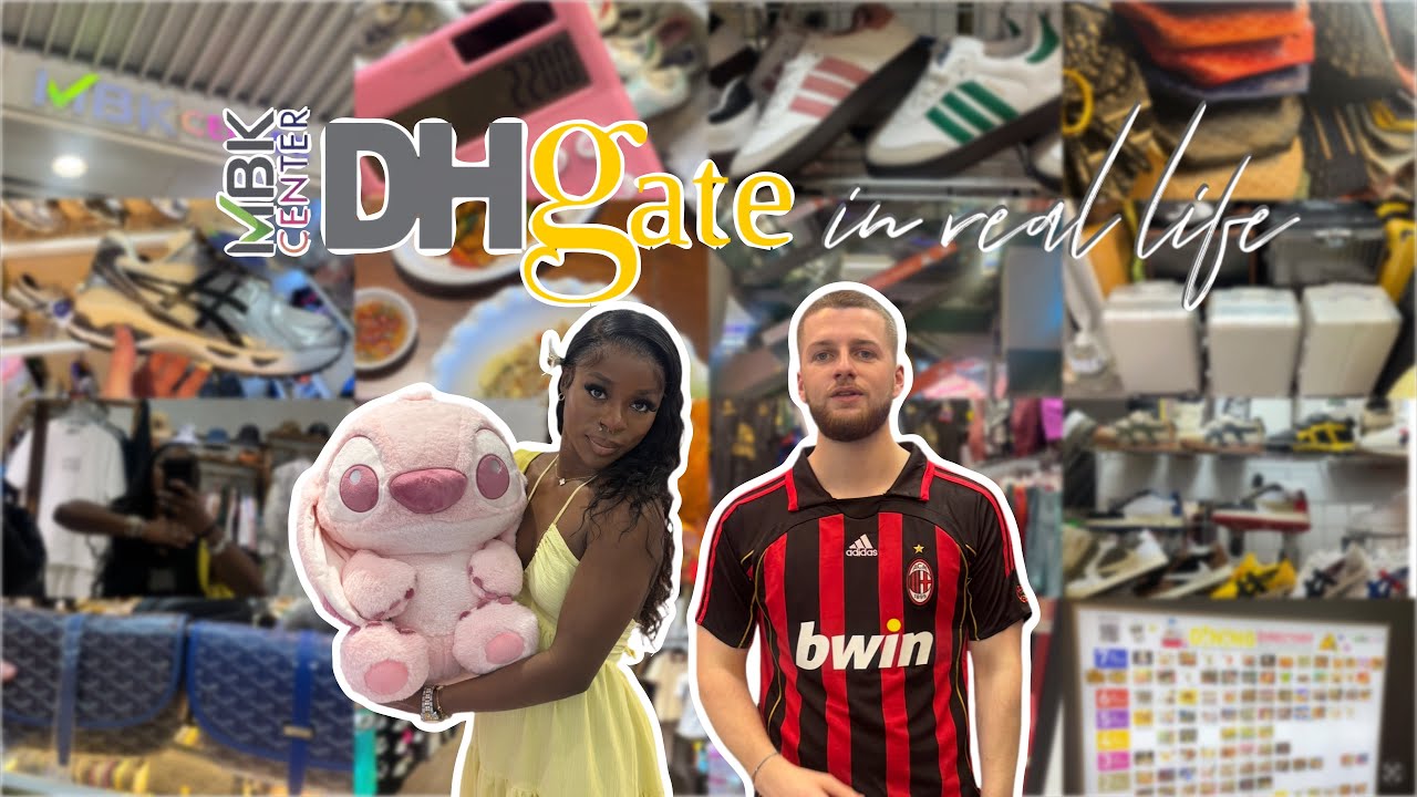 Mbk centre vlog - DHgate in real life. Thailand Bangkok