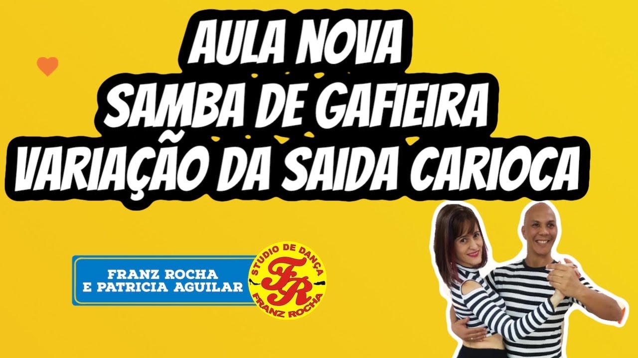 AULA NOVA DE SAMBA DE GAFIEIRA PASSO VARIAÇÃO DA SAIDA CARIOCA PASSO A PASSO 17/04/2020 !!!