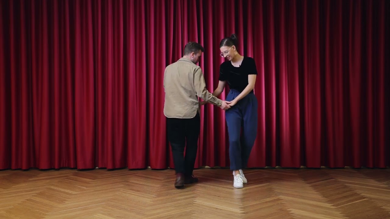 Lindy Hop Intermediate - 1-Hand-Airplanes with Triple Steps