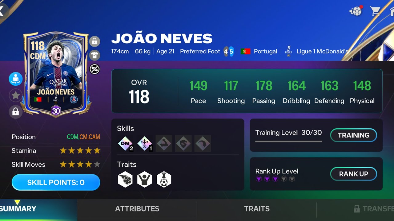 TOTY João Neves - The perfect CDM | FC Mobile