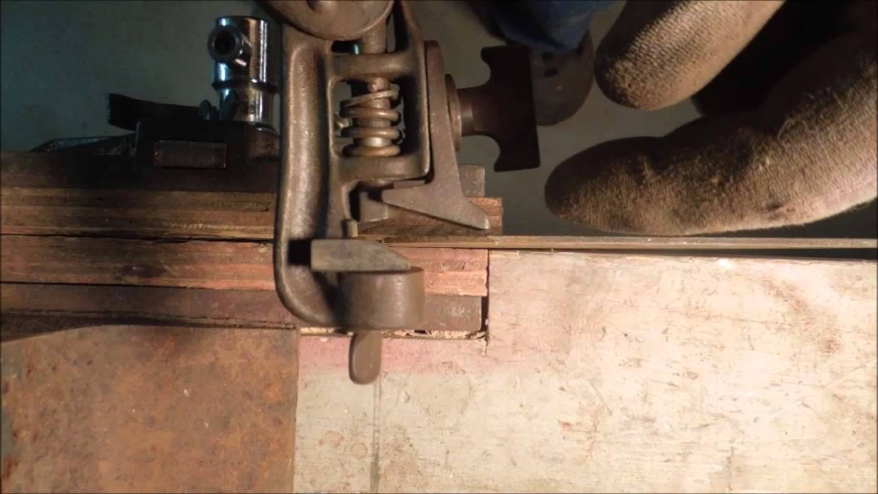 Пильный станок Моррилла — настройка станка — видеоурок от Old Sneelock's Workshop