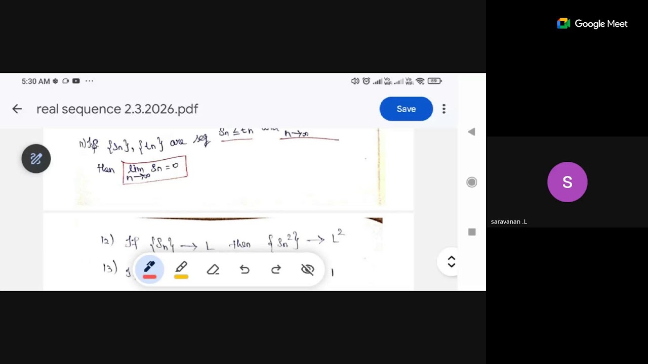 Semmozhi IAS Academy - UG TRB Maths 2 Un:6 Topic:  Real analysis  SubTop:sequences