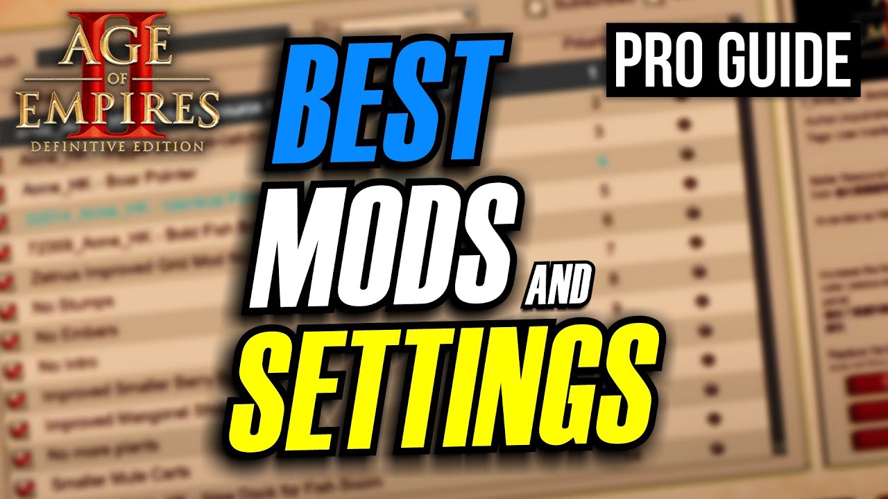 The BEST Mods & Settings for AoE2! (Pro Setup Guide)