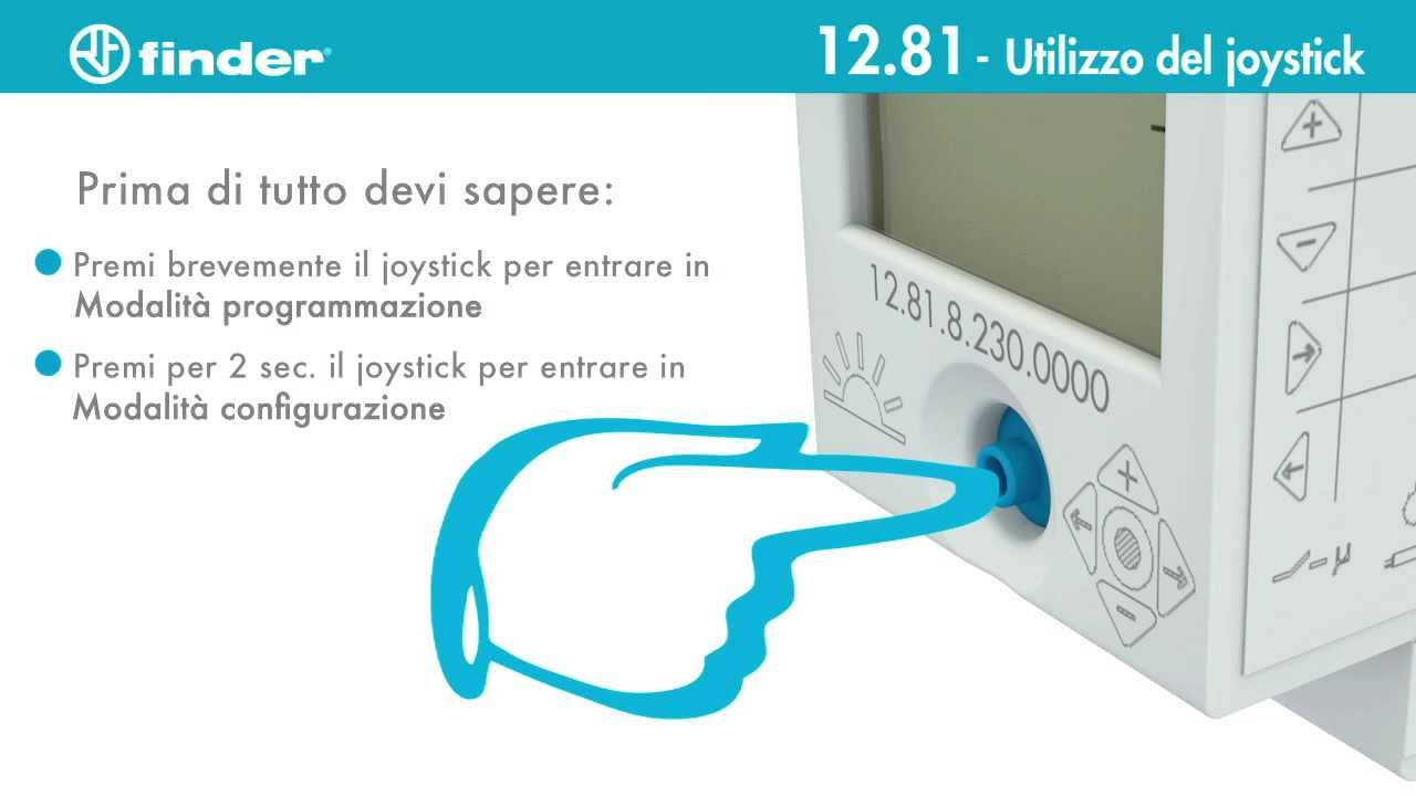 Interruttore orario Astro Finder tipo 12.81 | Funzioni | Finder