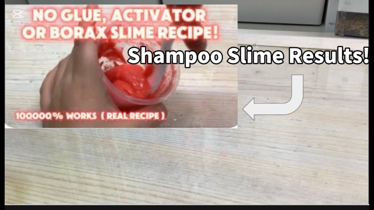 My No Glue, No Activator, No Borax Slime Results Was it Fake or Real?!