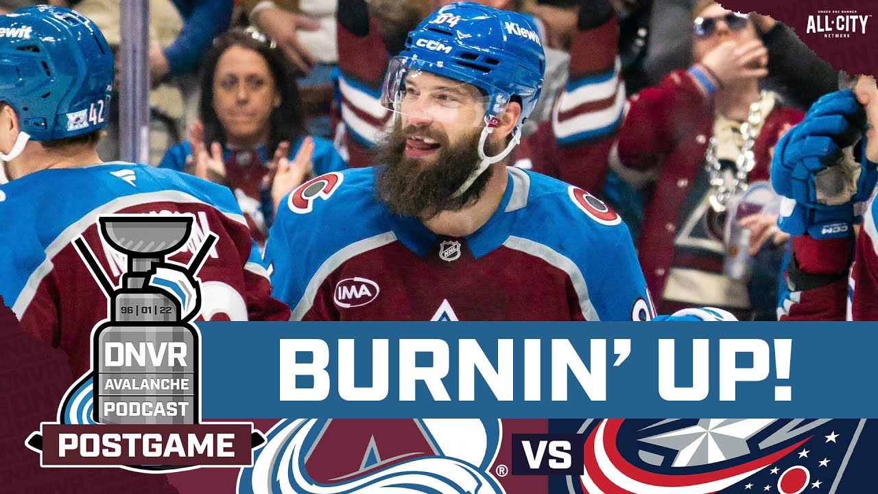 Burns and the Colorado Avalanche light up the Columbus Blue Jackets | DNVR Avalanche Postgame
