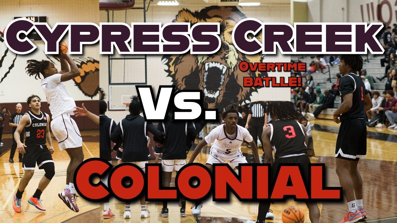 Overtime Thriller: Cypress Creek Battles Colonial High | Full Game Highlights