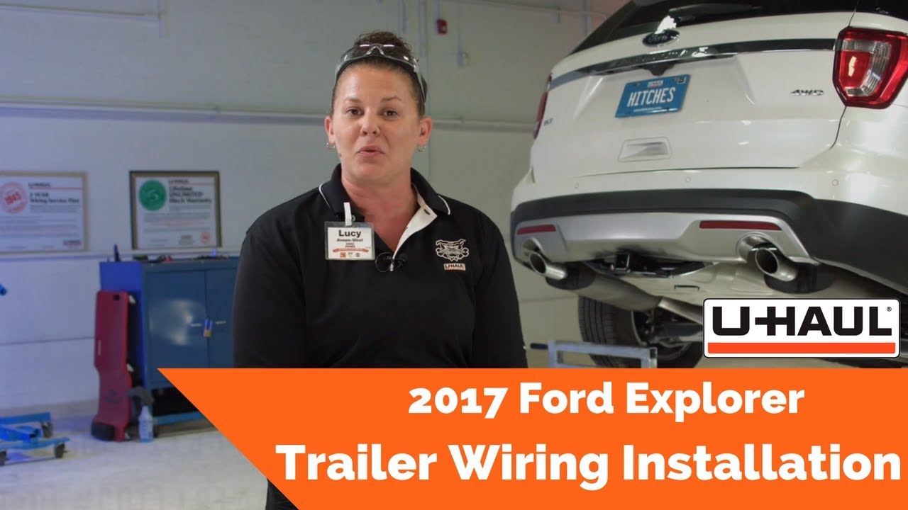 2017 Ford Explorer Trailer Wiring Installation