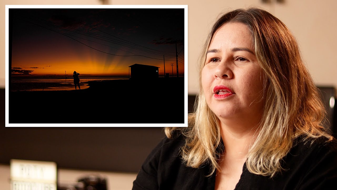 Olhares de uma noite lilás - Depoimento de Noélia Alves