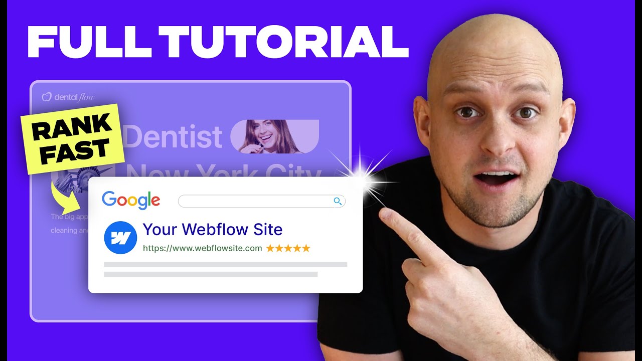 Do THIS to Optimize Your Webflow Site To Rank On Google