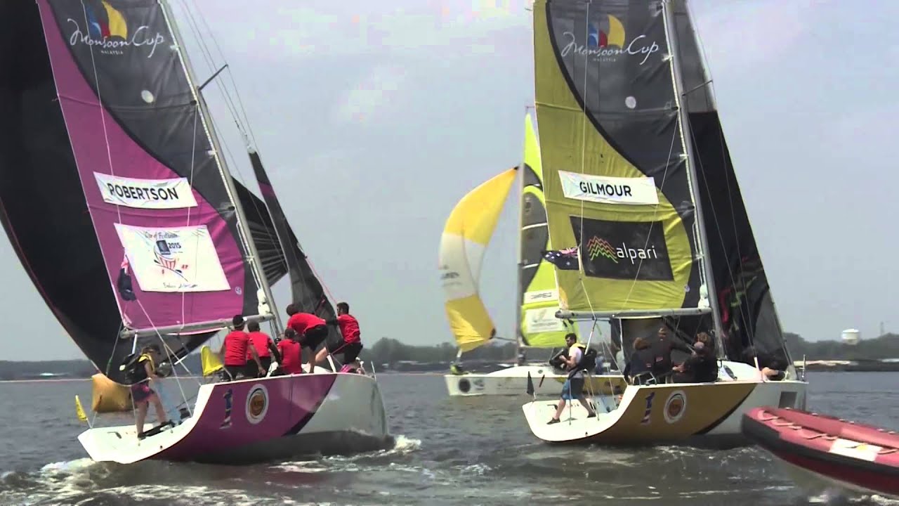 Crash, Bang Wallop. Gilmour v Robertson in an end to end fight