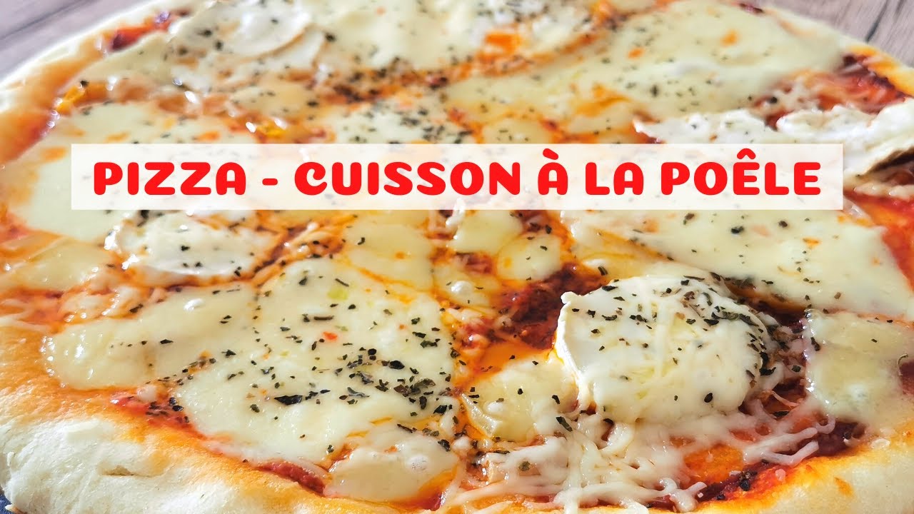 Pizza à la POÊLE| Comment faire une Pizza à la Poêle