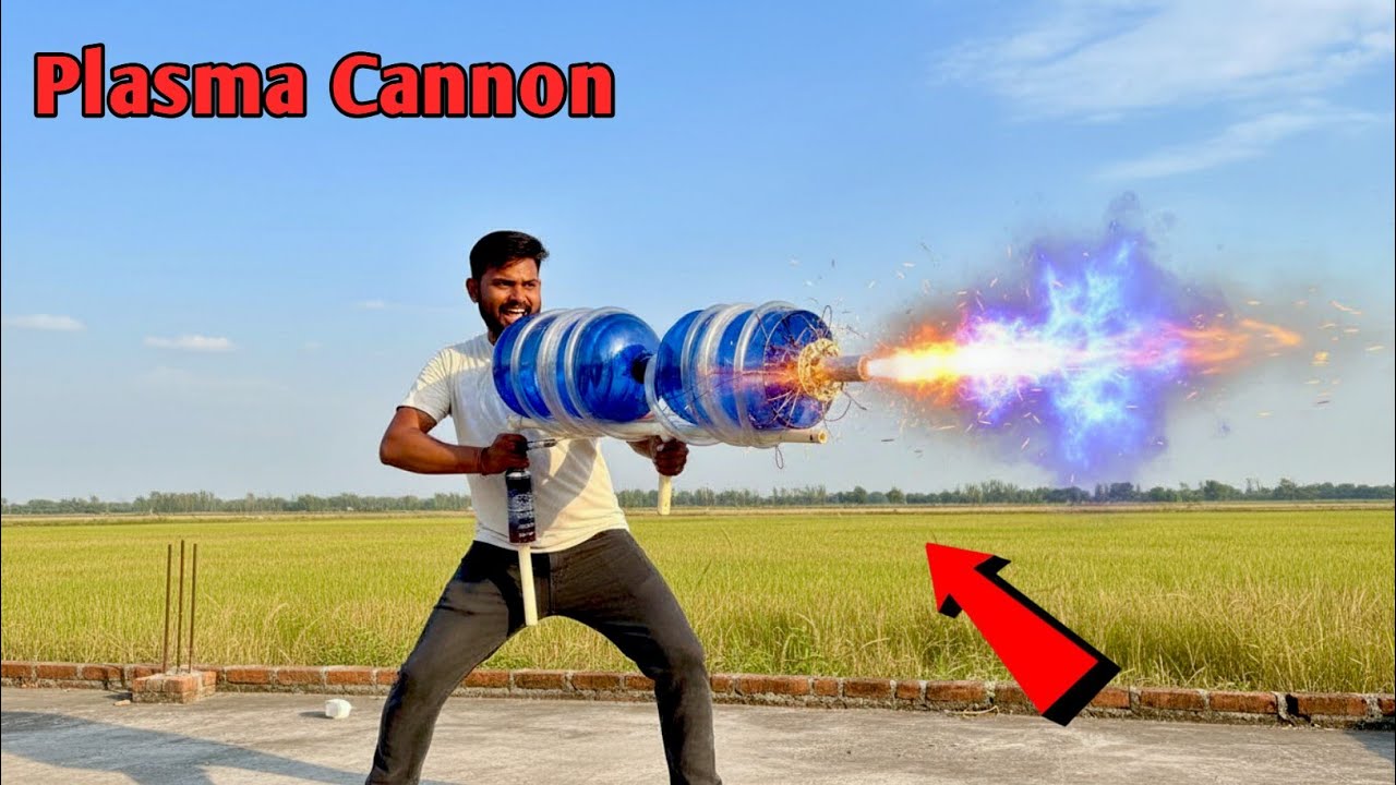 How To Make Plasma Cannon... Most Demanded Video 💀
