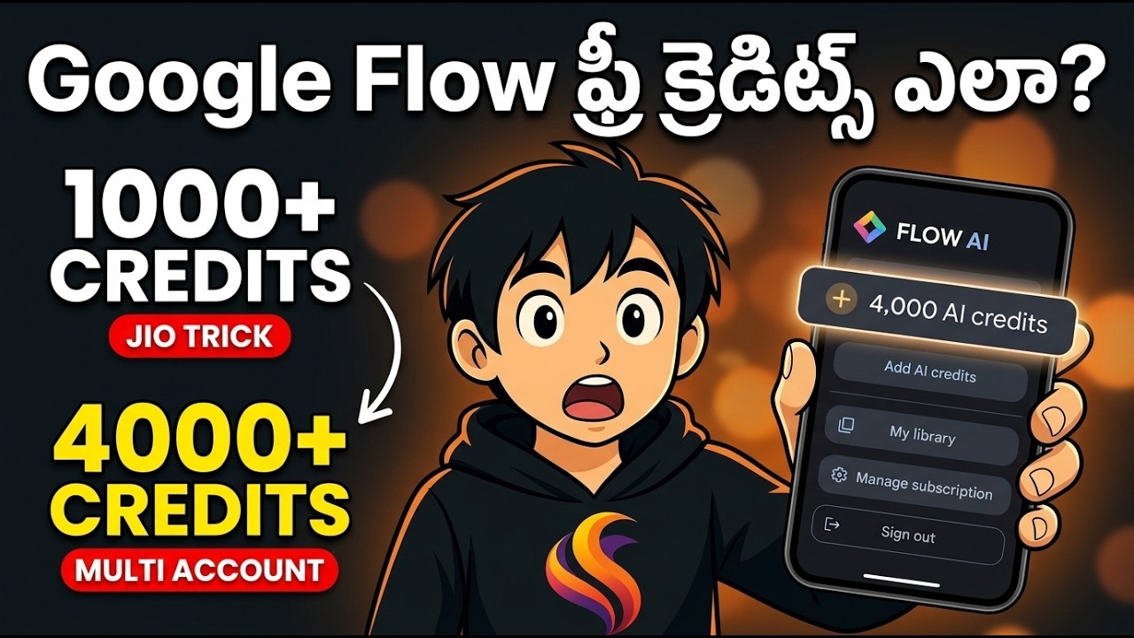 Google Flow Gives Me 4000+ FREE Credits Every Month (No One Tells You This)