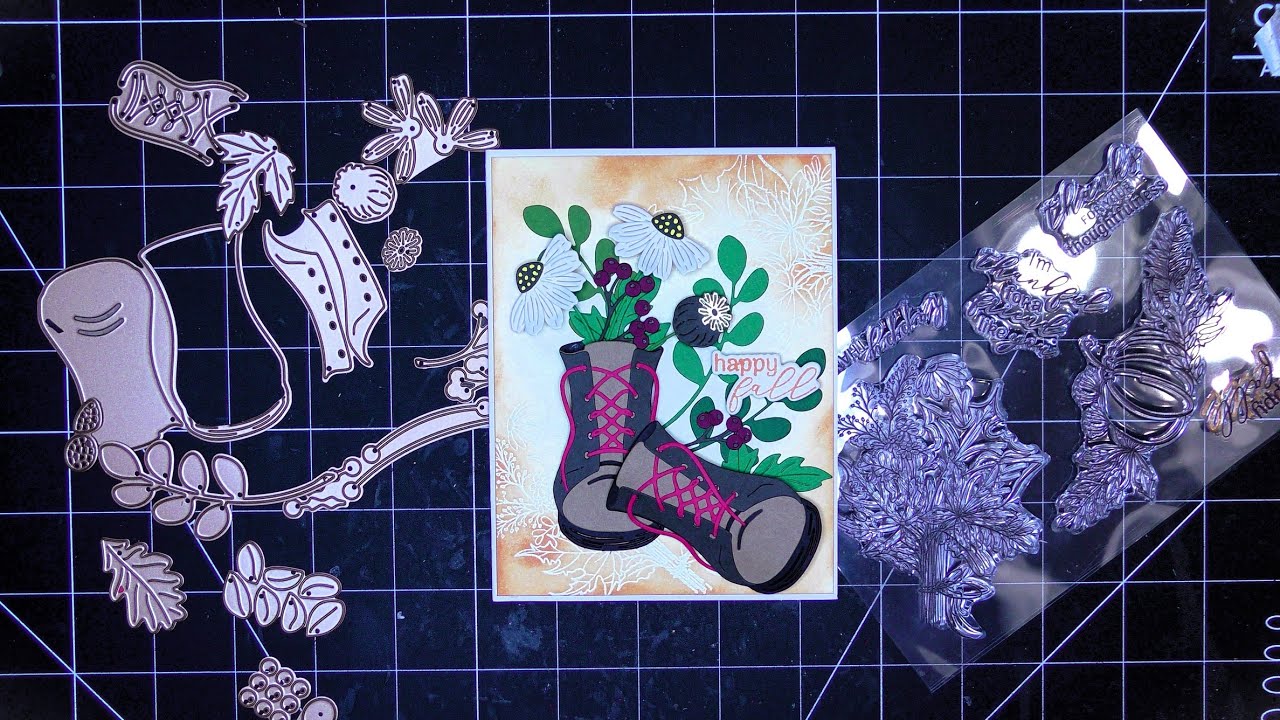 Spellbinders September 2023 Small Die & Clear Stamp of the Month Review Tutorial! So Cute!