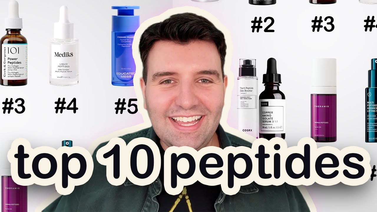 Top 10 Trending Peptide Skincare Products
