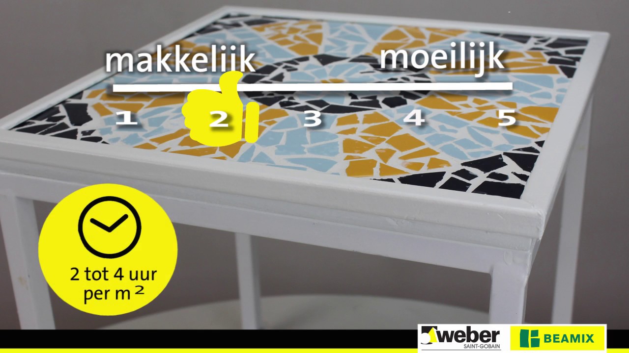 Mozaïeken van een tafeltje