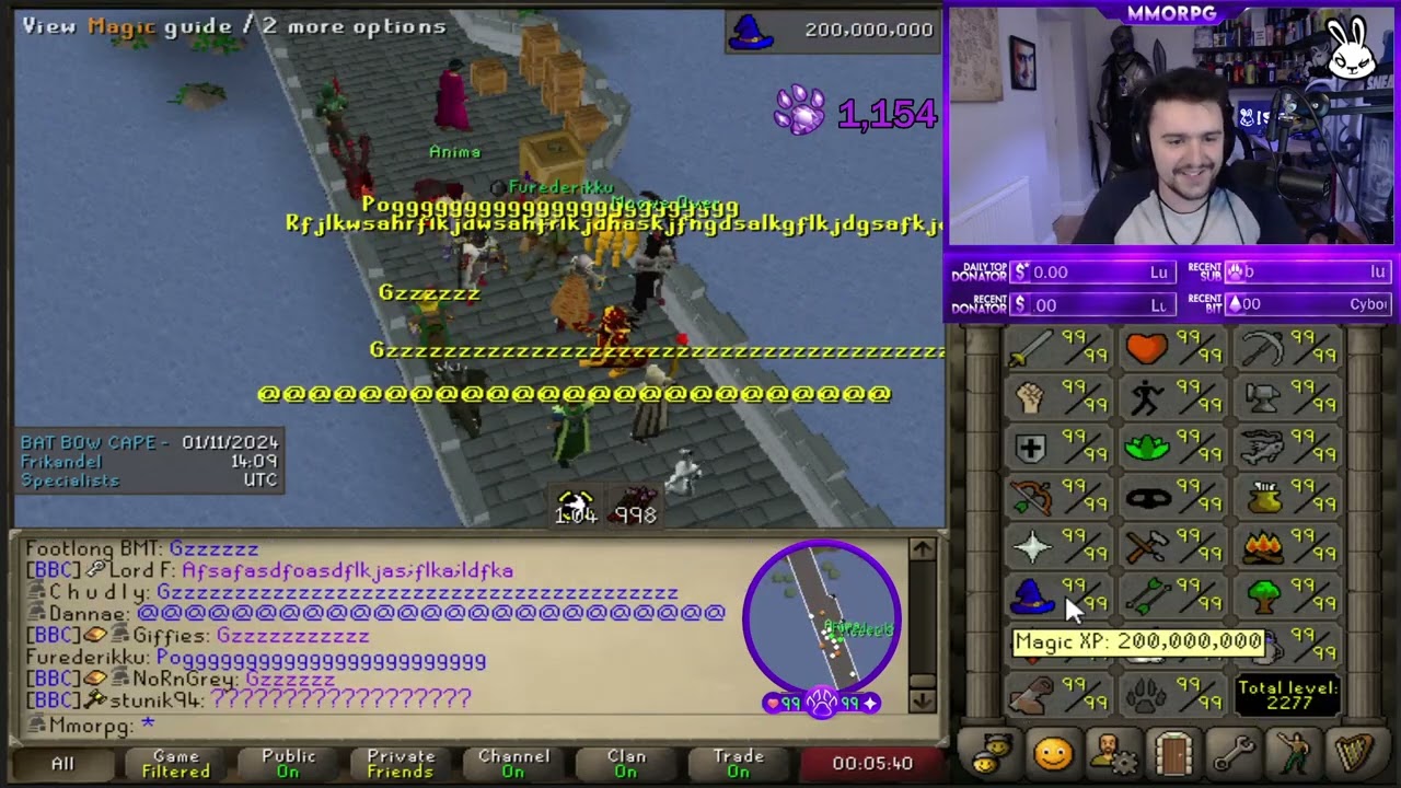 Only masters of Magic in OSRS can achieve this