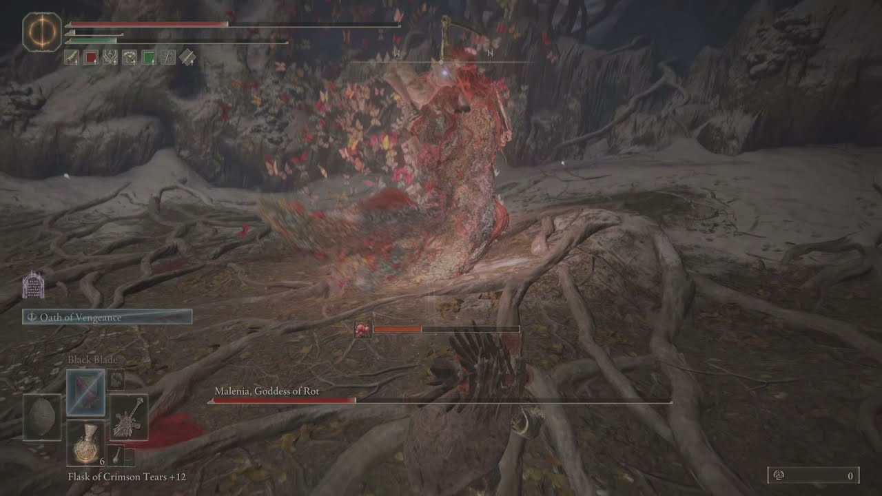 Malenia Ultra Greatsword ONLY Elden Ring IMPOSSIBLE BOSS PRE-BUFF