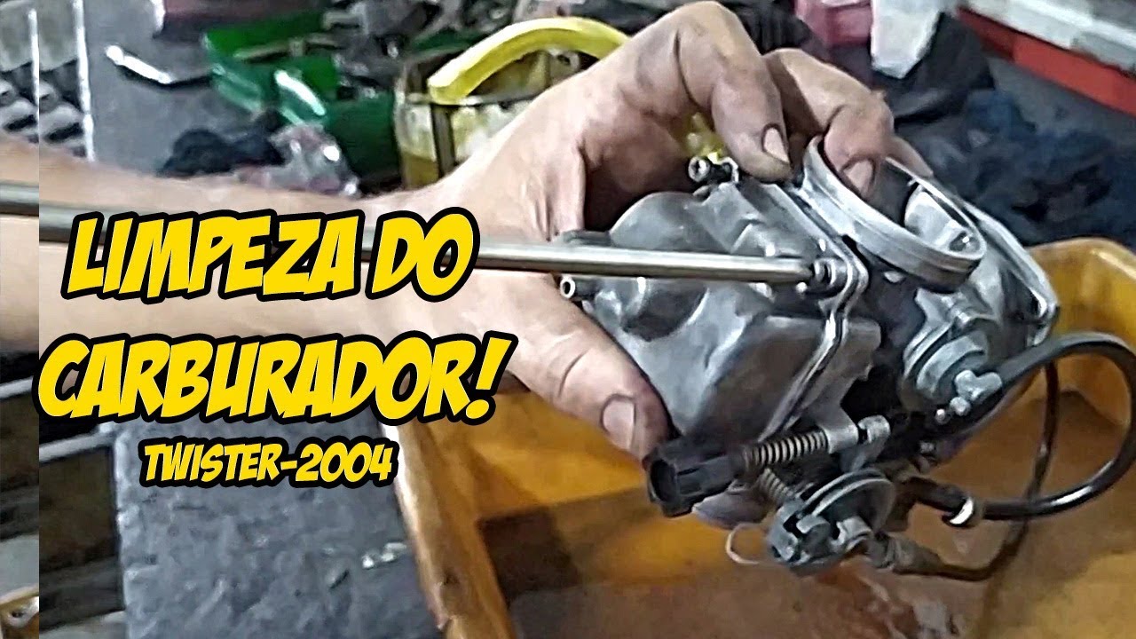 LIMPEZA DO CARBURADOR DA TWISTER, PASSO A PASSO