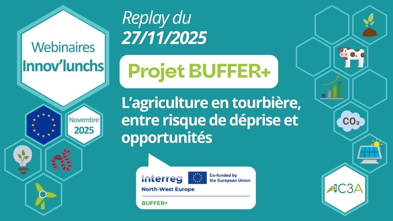 Webinaire Innov'lunchs | Agriculture en zones humides : quels modèles économiques durables ?