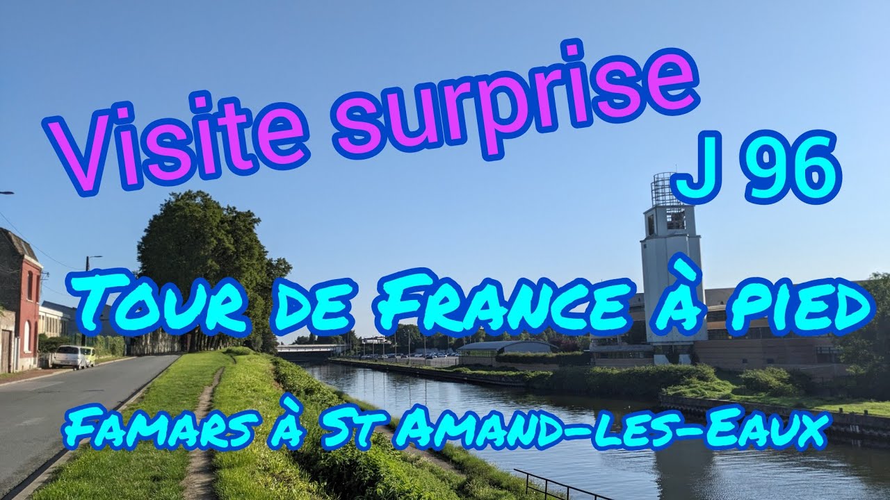 Tour de France à pied - J 097 - Famars à St Amand-les-Eaux