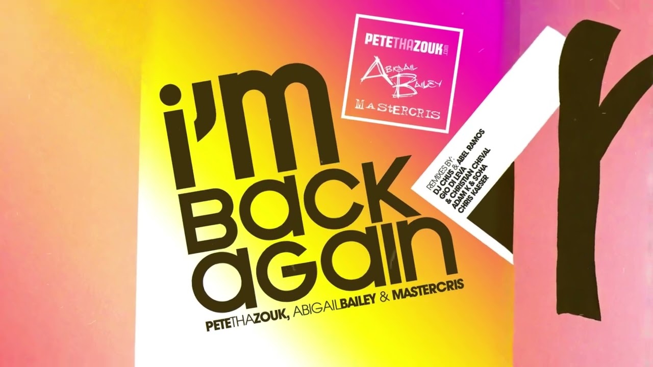 Pete Tha Zouk - I am Back Again (Andrew Pauli Afro House Remix)
