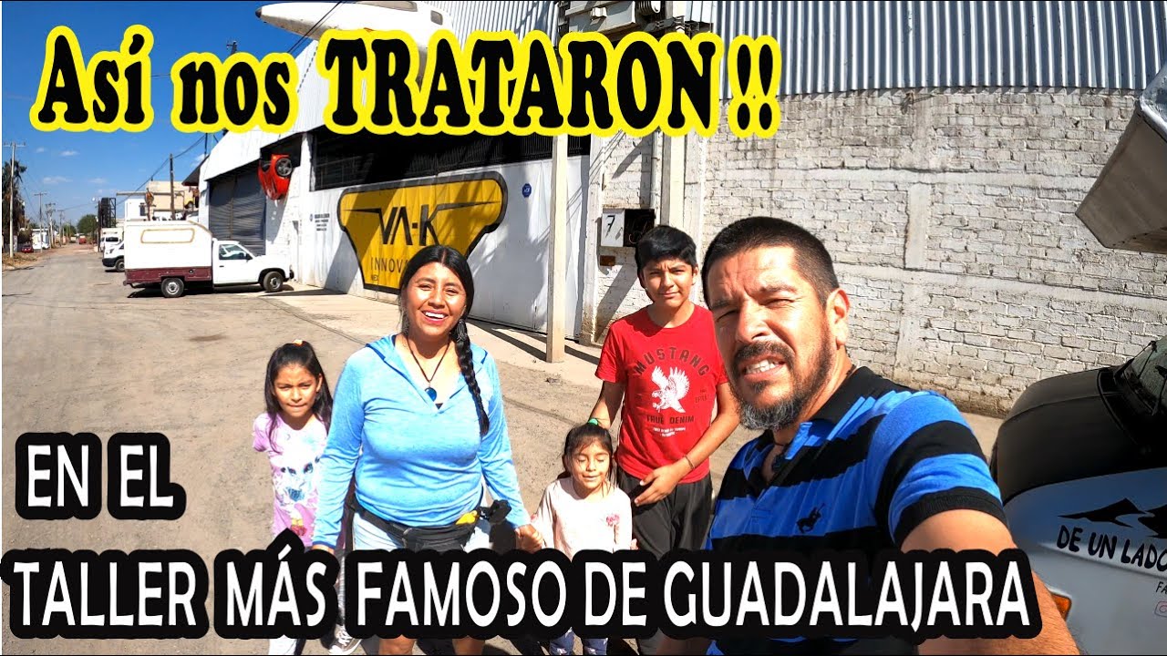 ¿Cómo es la REALIDAD 😨😮 DEL TALLER más FAMOSO de GUADALAJARA? | Familia Viajera y MARTIN VACA