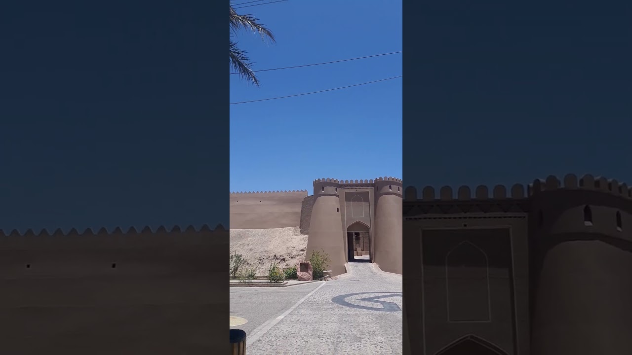 another video from Bam Citadel- the largest adobe building in the world   
