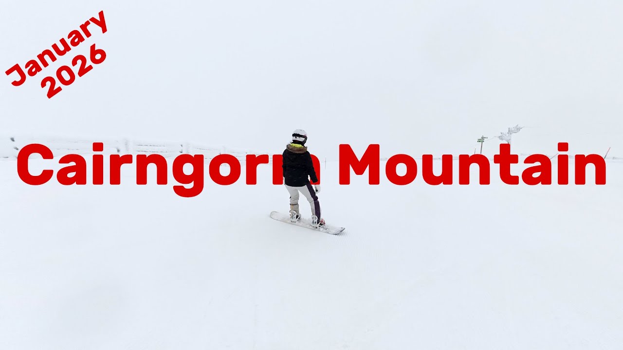 6 Jan 2026 Cairngorm Mountain - Snowboarding