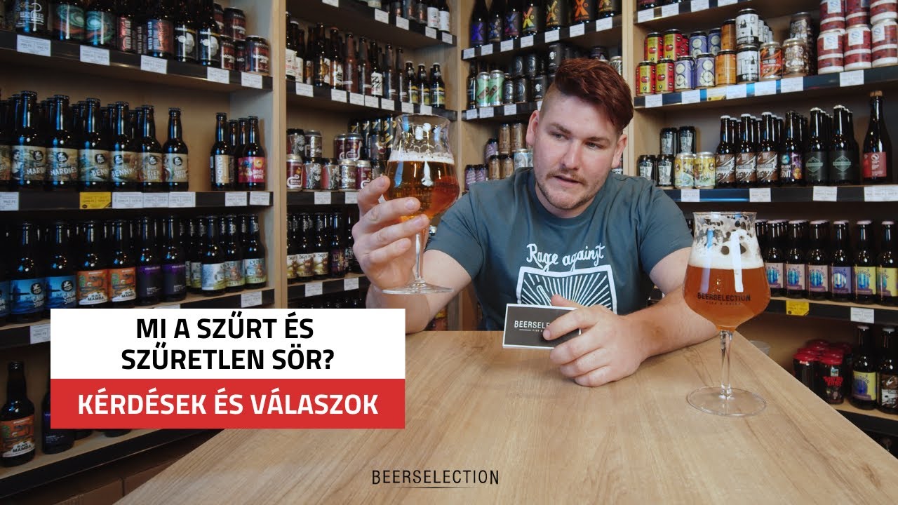 Mi a szűrt és szűretlen sör? 🤔| BEERSELECTION.HU 🍻