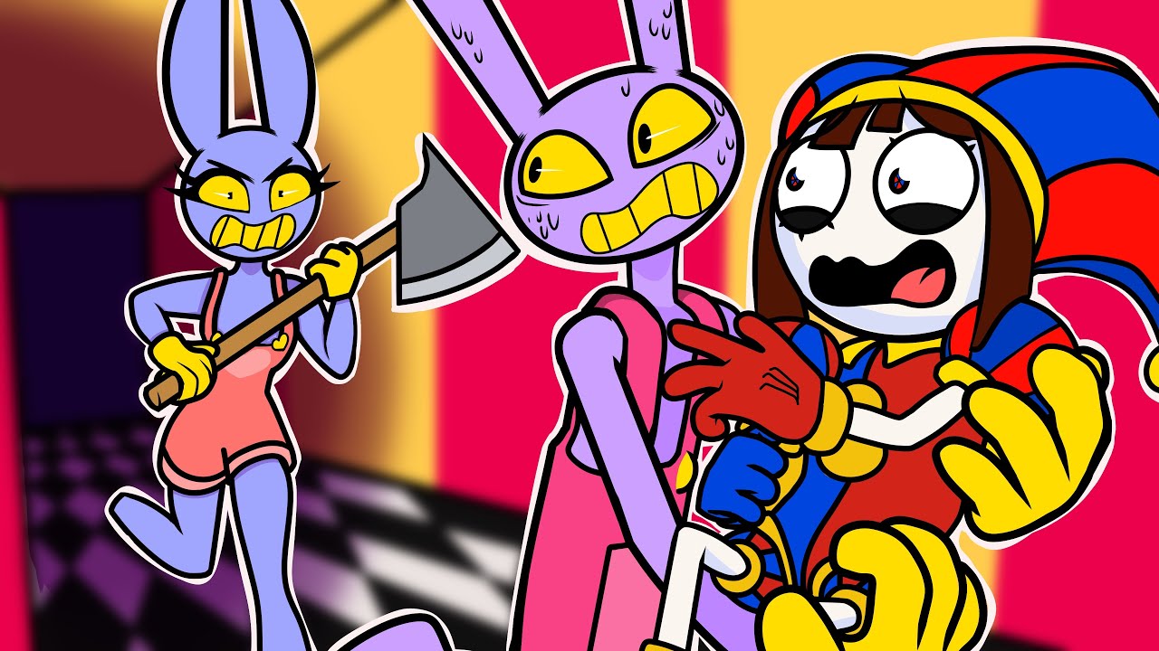 Pomni e a NAMORADA do Jax TROCARAM DE CORPOS no The Amazing Digital Circus VR