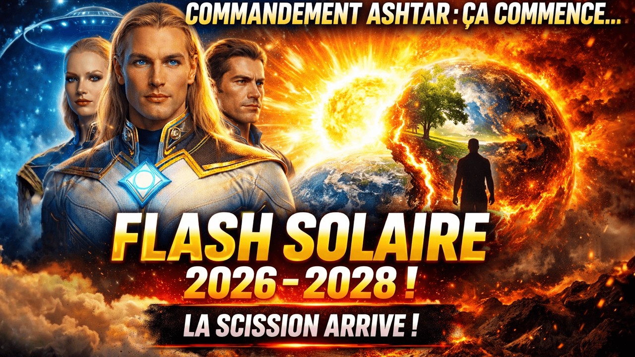 2026–2028 : le Flash Solaire “RESET” la Terre !