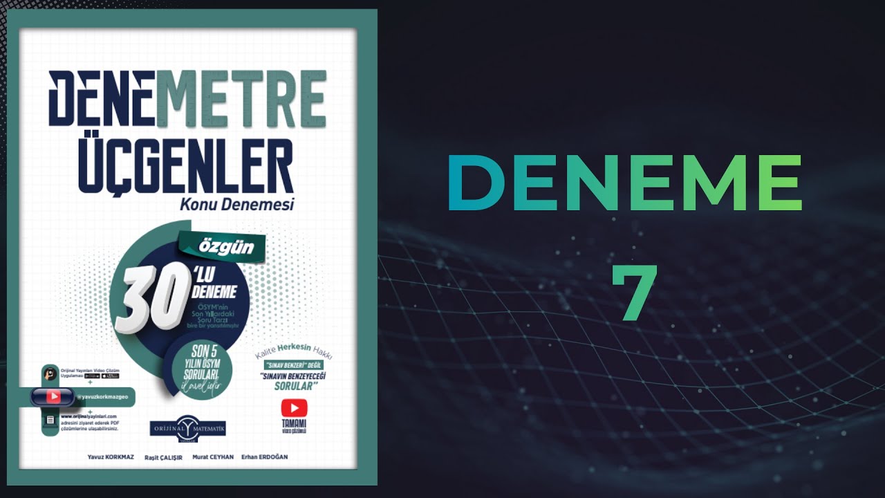üçgenler deneme 7