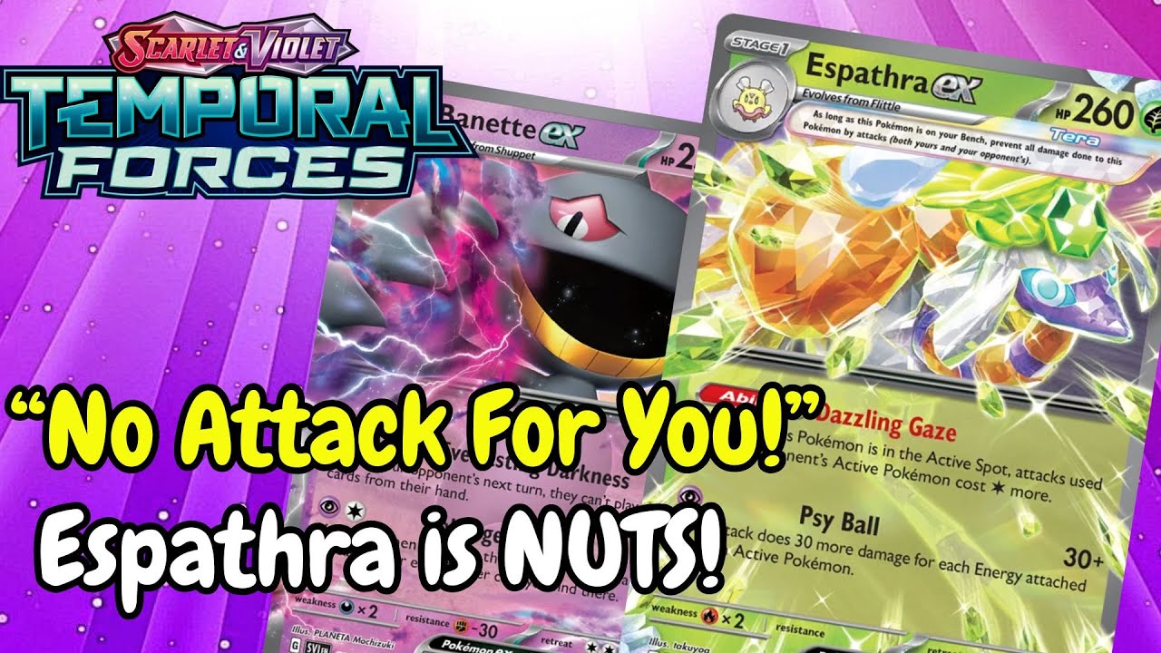 Espathra ex DOESN'T Let Your Opponent Attack | Pokemon TCG Live Gameplay