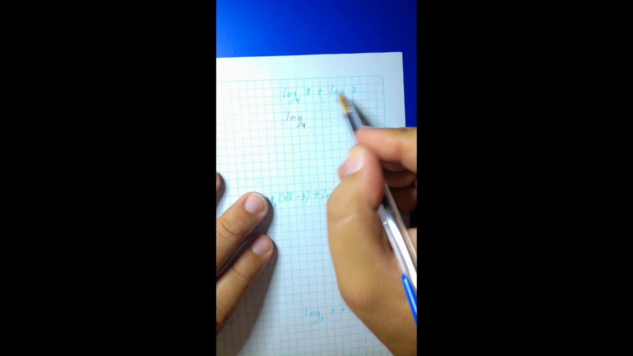 Simplificación de Logaritmos 1