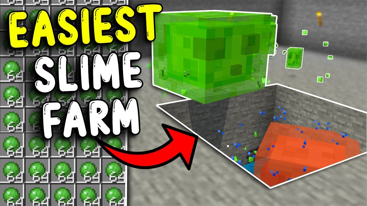 Самая простая AFK-ферма слаймов в Minecraft Bedrock 1.21/26.1+!