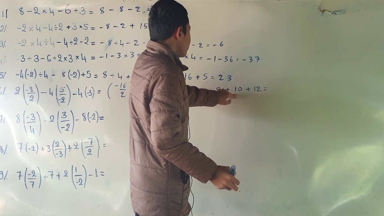 NewHome Math10,  ប្រមាណវិធីចម្រុះ